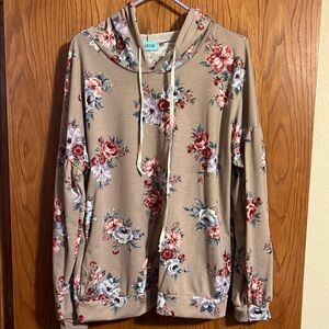 Letco Floral Hoodie